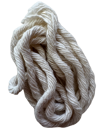 Zwabberkatoen / Macrame Katoen voor Haartjes - 1 METER - 6MM