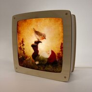 Platen voor de Seizoenenlamp / Droomlamp / Toverlux - Ann Galland en Wolfeetje