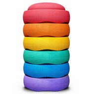 Stapelstein&reg; | Original Mini Rainbow set 6 stuks
