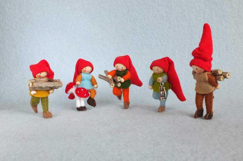 Atelier Pippilotta Vijf Minikabouters | Speel je Wijs
