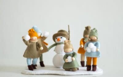 Atelier Pippilotta - Vijf kinderen en een Sneeuwpop