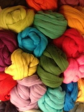 Gekamde Merinowol / Lontwol - 25 gram - Maak je kleurkeuze