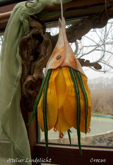 Lindelicht Viltpakket Seizoenenlamp - Crocus | Speel je Wijs