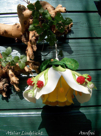 Lindelicht Viltpakket Seizoenenlamp - Aardbei | Speel je Wijs