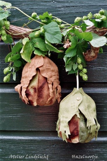Lindelicht Viltpakket Seizoenenlamp - Hazelnootje | Speel je Wijs