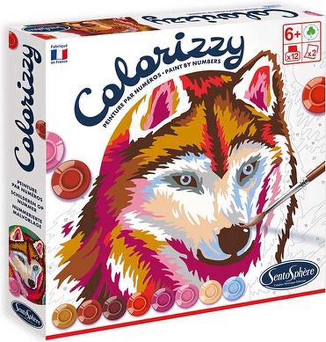 Colorizzy Schilder op Nummer Bosdieren 6+ | Speel je Wijs