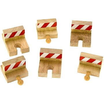 Bigjigs Rail Zes Buffers | Speel je Wijs