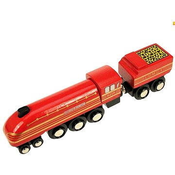 BigJigs- Houten Trein Duchess Of Hamilton - BJT441