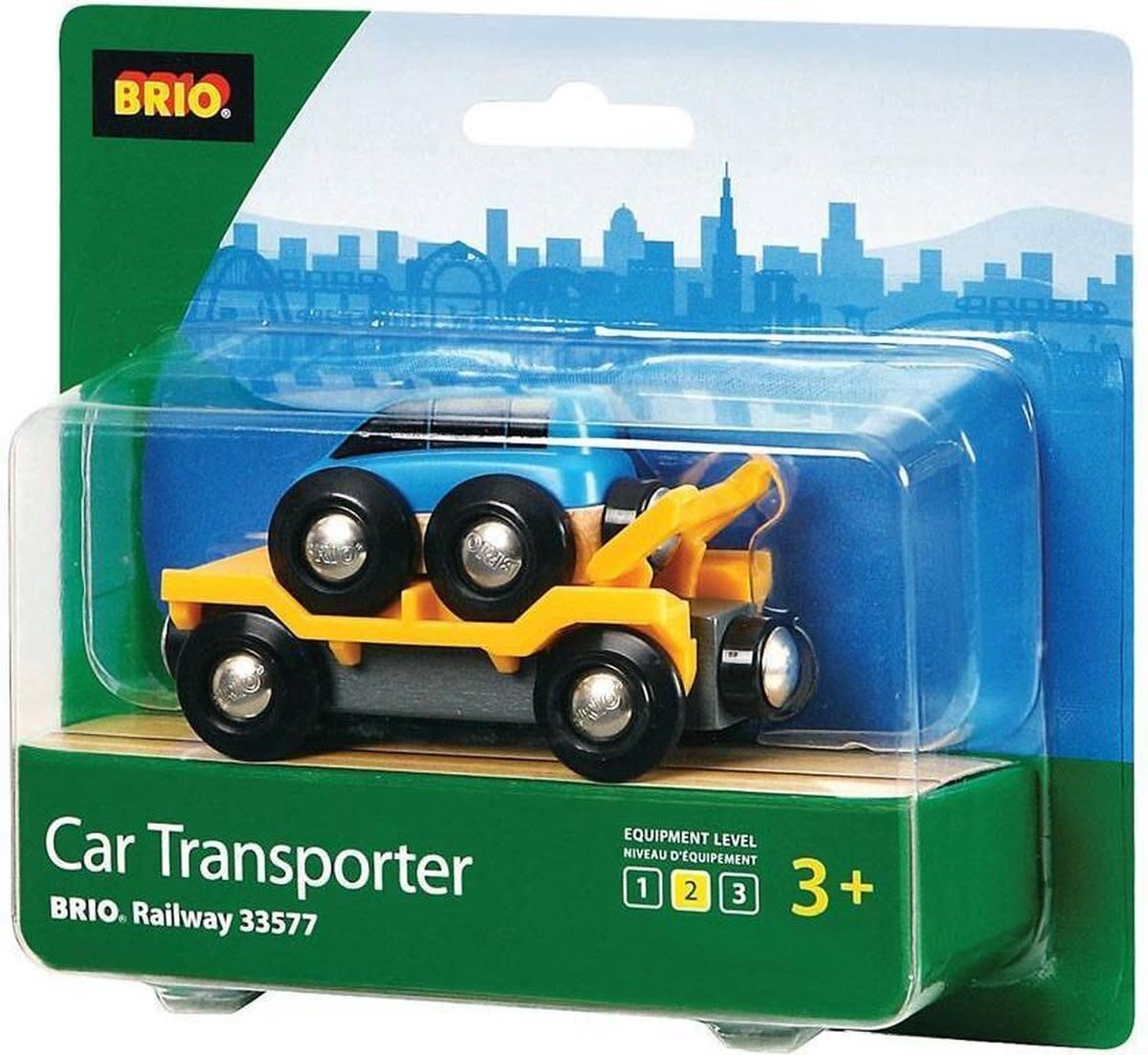 Brio Autotranssporter met oprijplaat - 33577 | Speel je Wijs