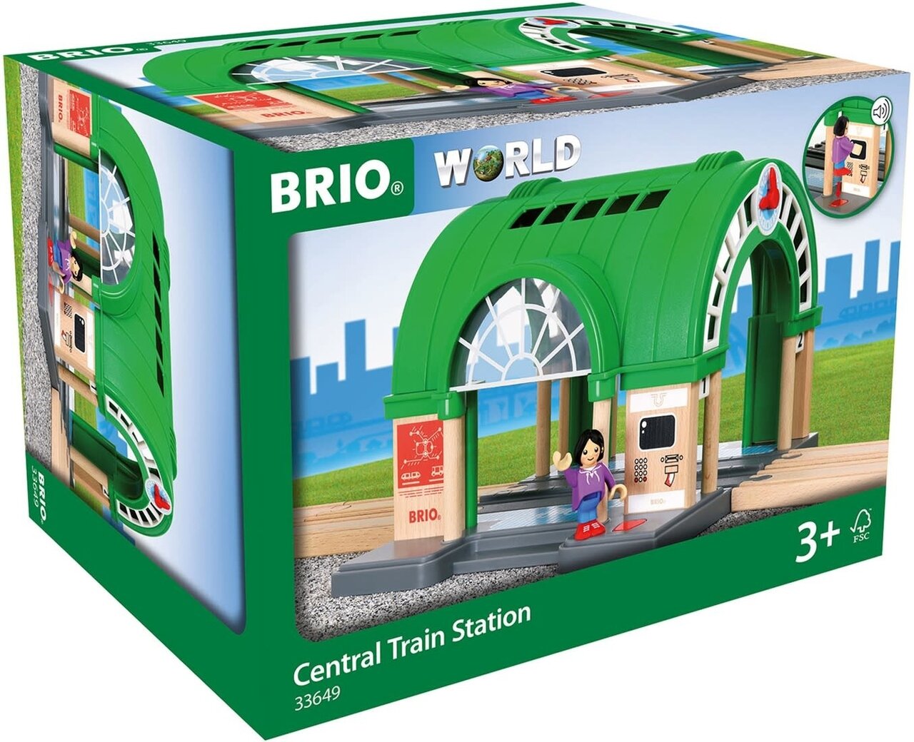 Brio - Centraal treinstation - 33649 | Speel je Wijs