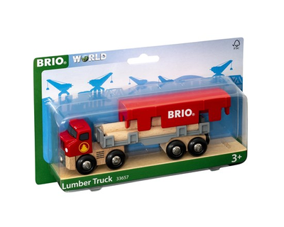Brio - Houttransportvrachtwagen | Speel je Wijs