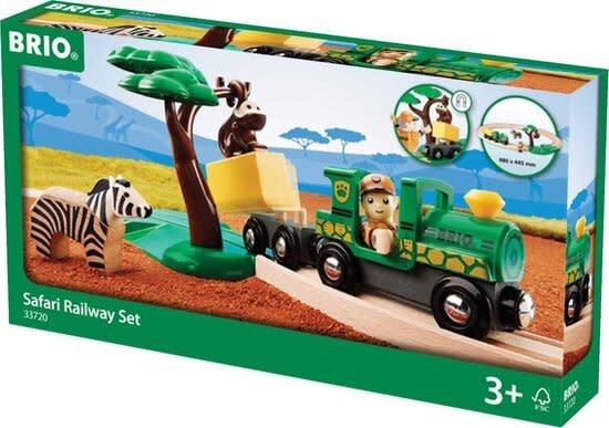 Brio Safari Railway Set - 33720 | Speel je Wijs