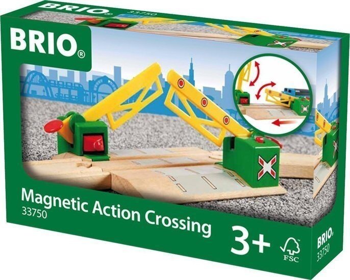 Brio - Magnetische spoorwegovergang - 33750 | Speel je Wijs
