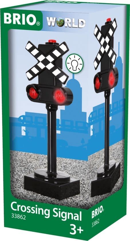 Brio - Wisselbord / Crossing Signal - 33862