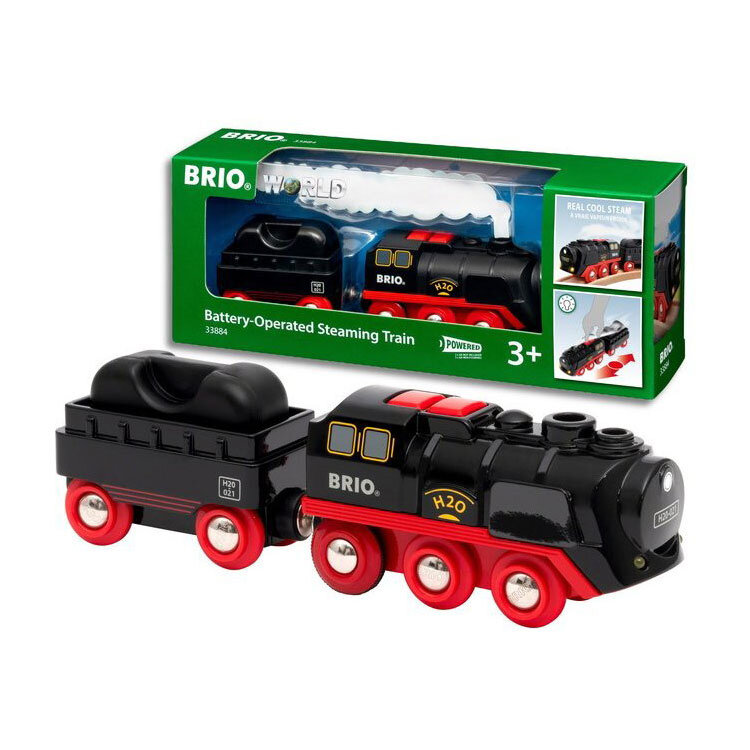 Brio - Stoomtrein op batterijen - 33884