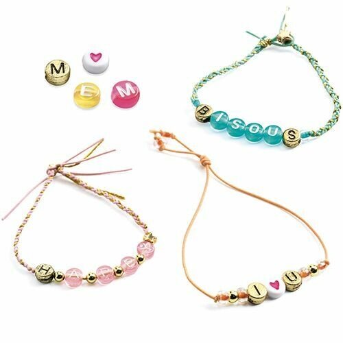 Djeco Knutselset - Sieraden Alfabet Kralen