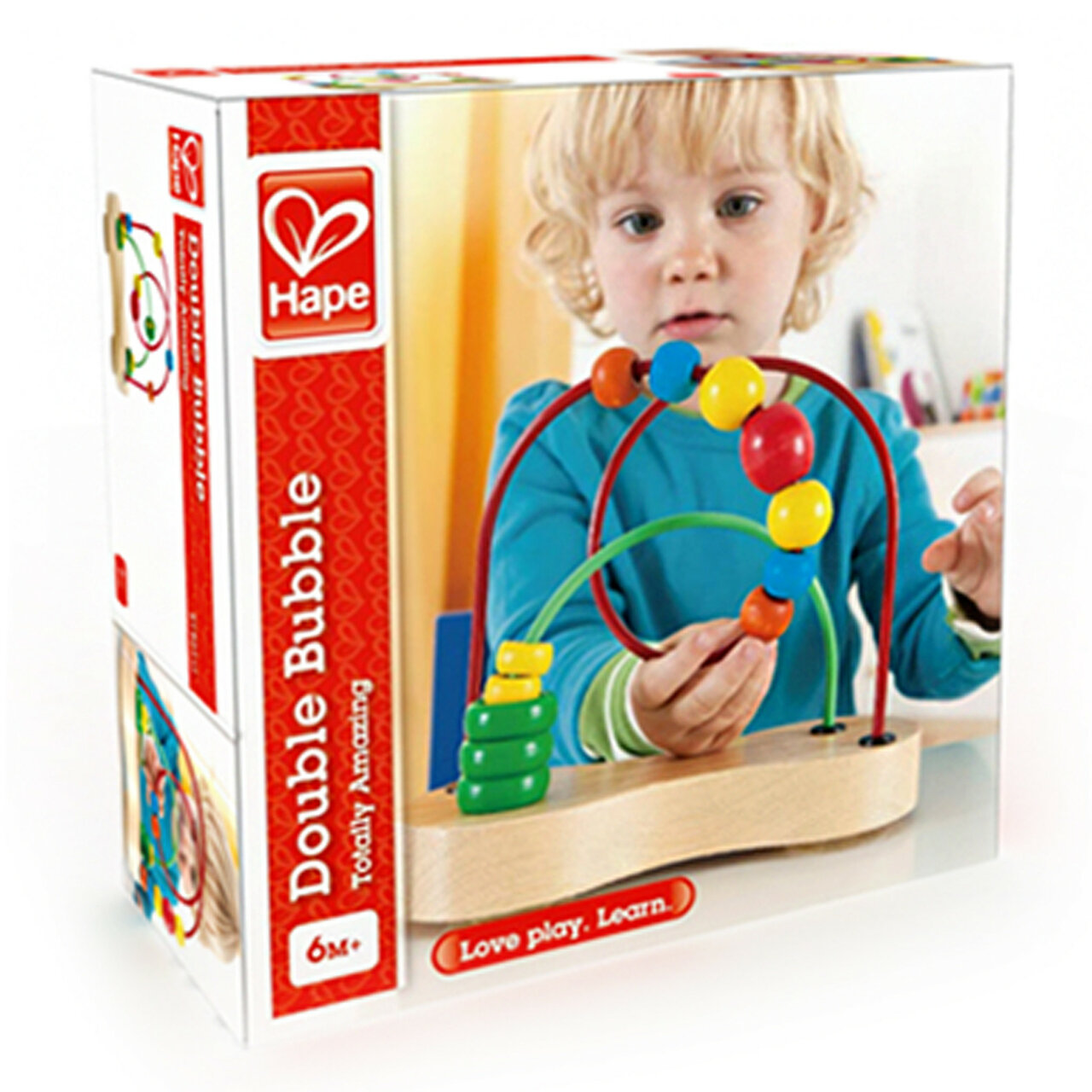 Hape Kralenspriraal - Double Bubble 6mnd+