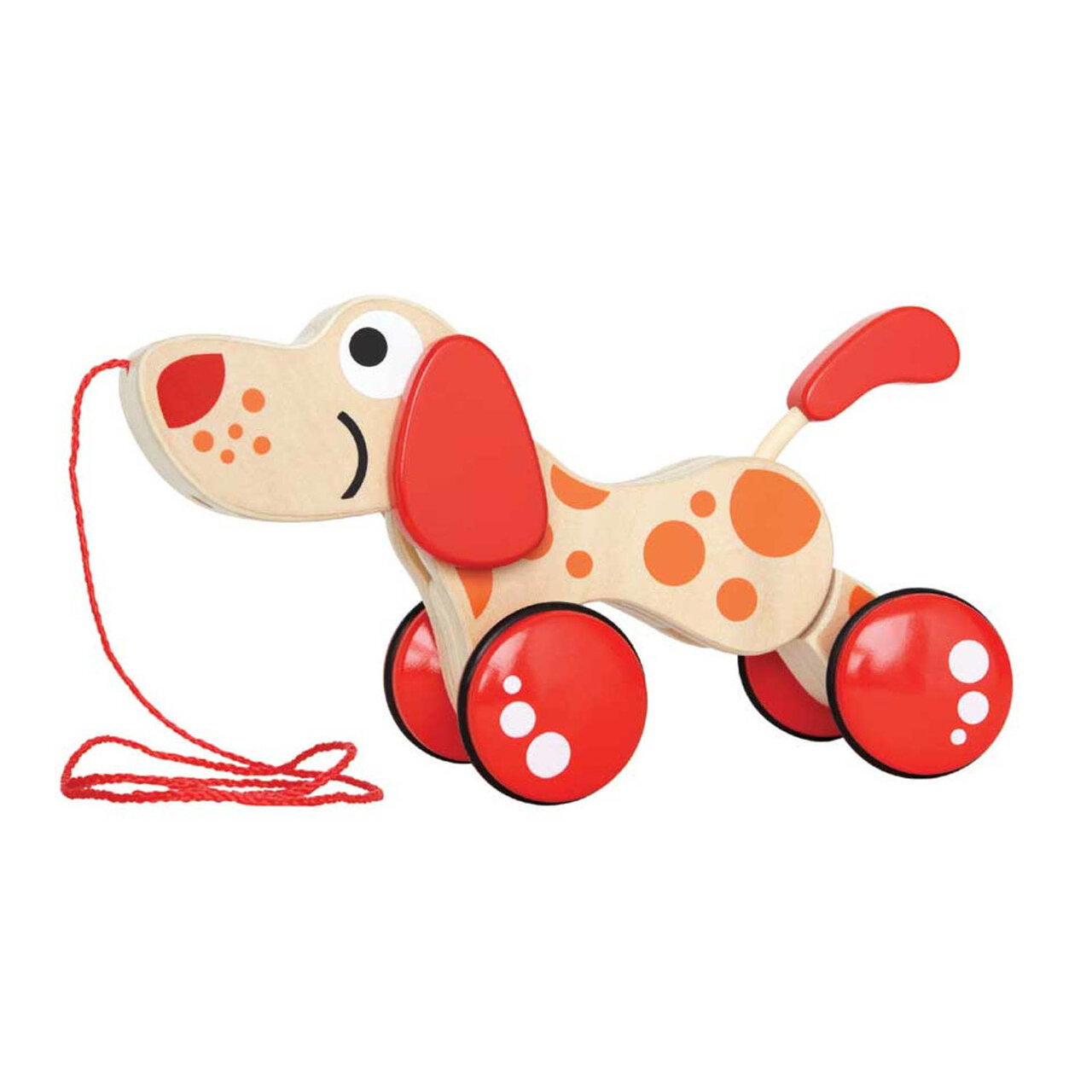 Hapé | Houten Trekdier Pepe | 12mnd+ | Speel je Wijs