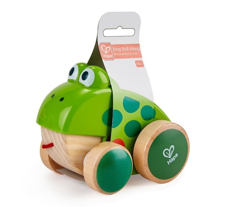 Hape Trekdier Kikker | Speel je Wijs