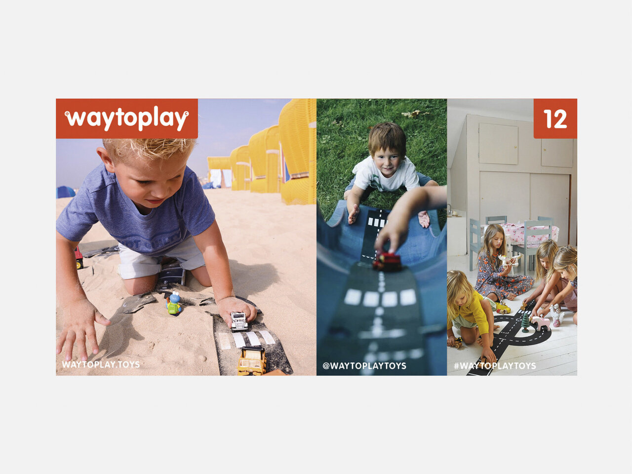 Waytoplay Flexibele Autobaan Ring Roads / 12 delig