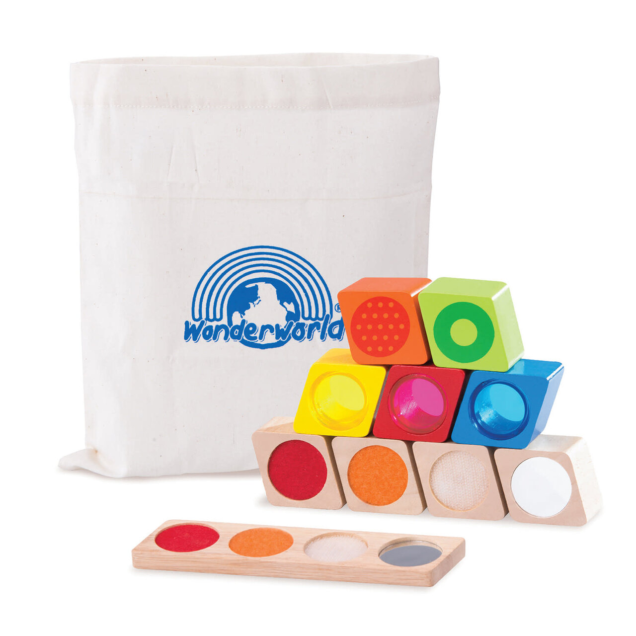 Wonderworld-Houten Zintuigblokken