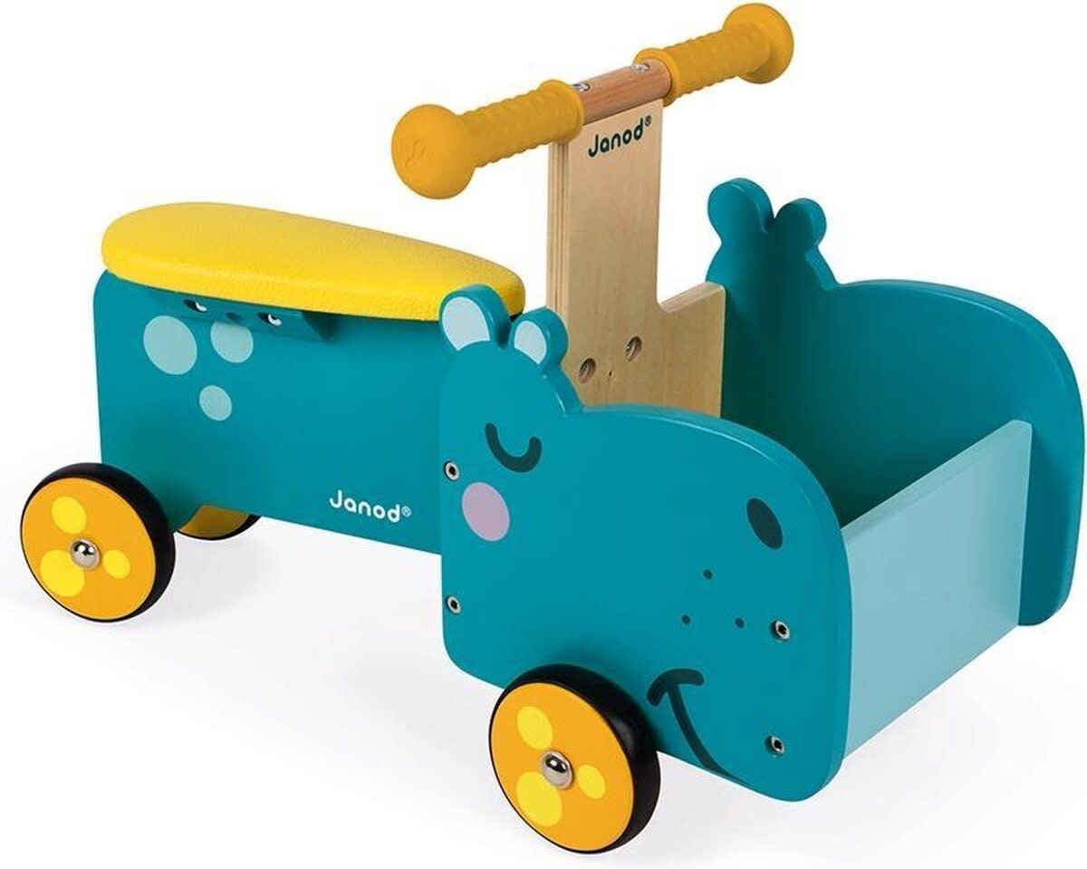 Janod Bakfiets Nijlpaard 1+