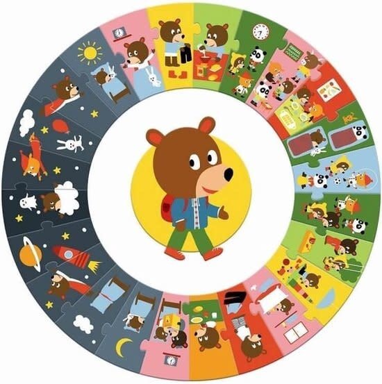 Puzzel Hoe Was Je Dag? 3+