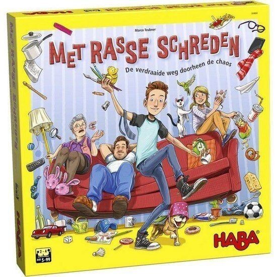 Haba Bordspel - Met Rasse Schreden 5+ | Speel je Wijs