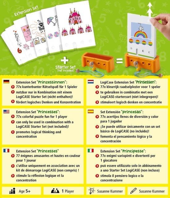 Haba Logicase Extension Set Prinsessen 5+ | Speel je Wijs