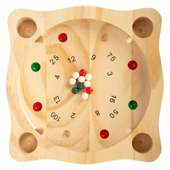 Small Foot  Spel met Tol - Houten Boeren Roulette 5+ | Speel je Wijs