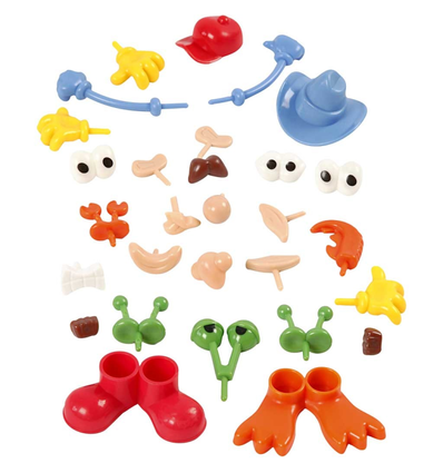 Silk Clay Lichaamsdelen 26 Delig | Speel je Wijs