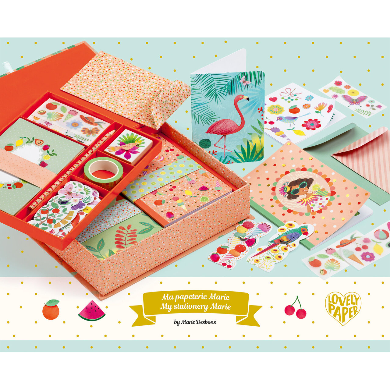 Djeco Schrijfset - Box Marie | Speel je Wijs