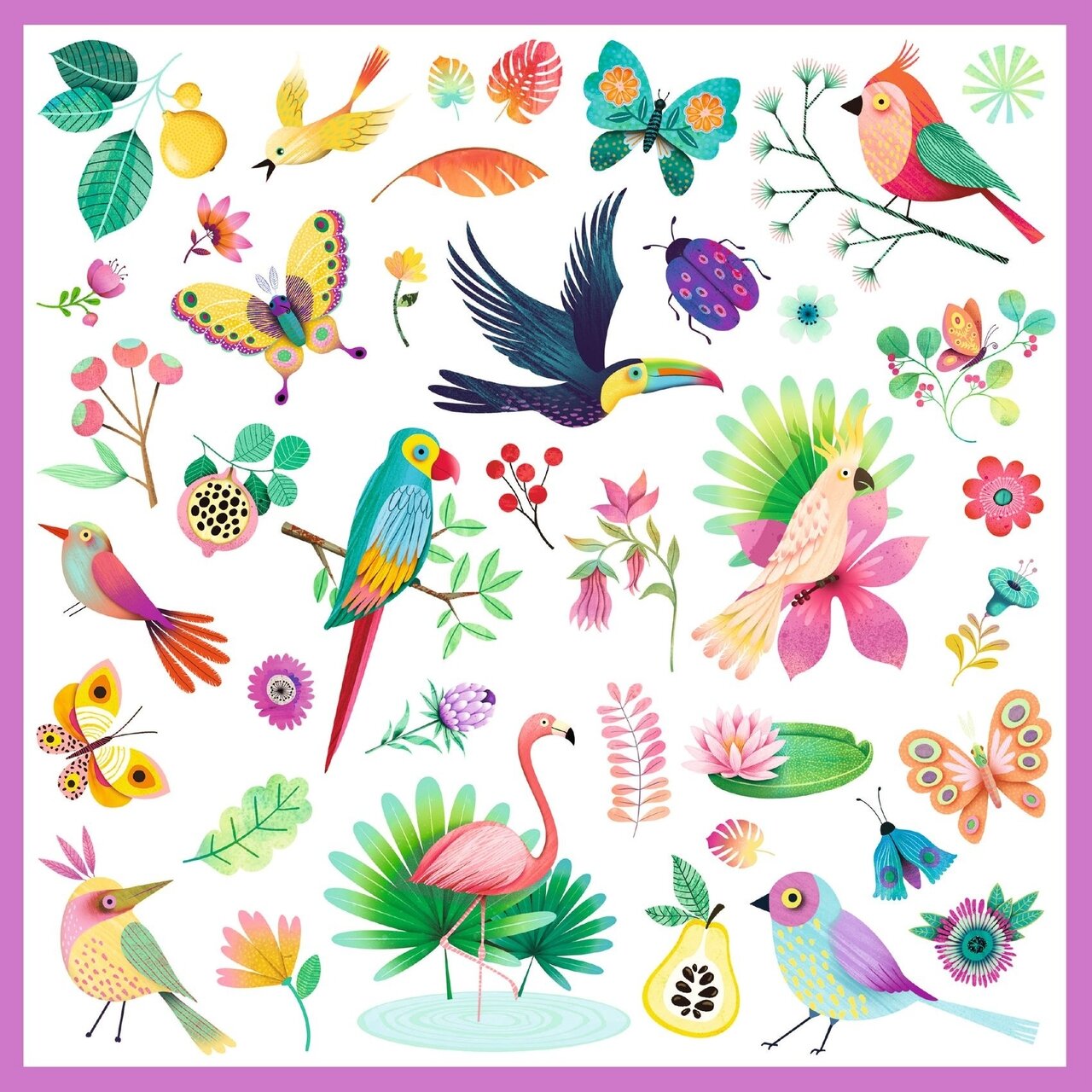 Djeco Stickers - Paradijs