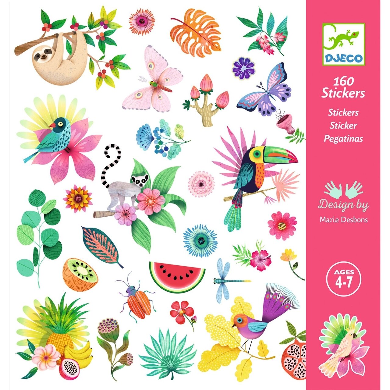 Djeco Stickers - Paradijs