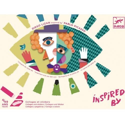 Djeco Inspired By - Pablo Picasso - Square Heads 4+