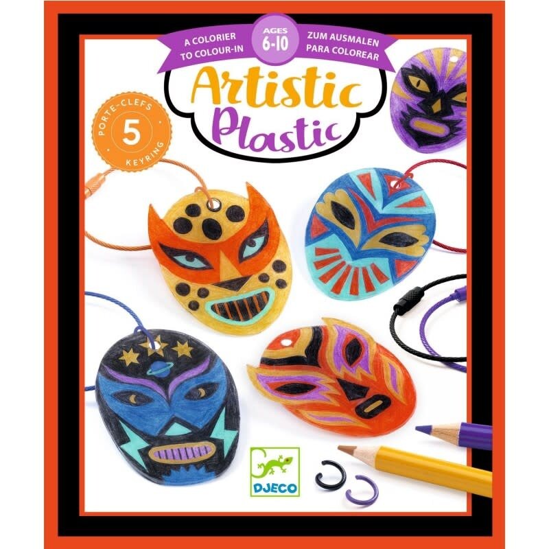 Djeco Knutselpakket Sleutelhangers - Wrestler Keyring 6-10 jaar | Speel je Wijs