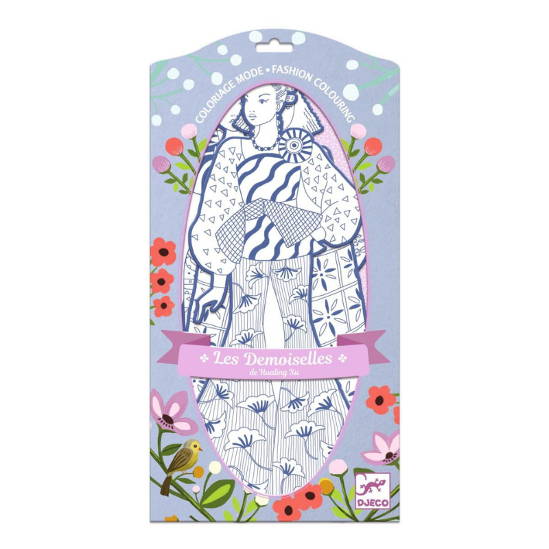Djeco-Mode Kleurplaten Laura & vrienden (6+) | Speel je Wijs