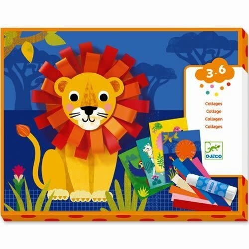 Djeco Knutselen met papier – Wilde Dieren