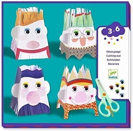 Djeco Knutselset - Coupe Coupe Bonhommes 3-6 jaar | Speel je Wijs