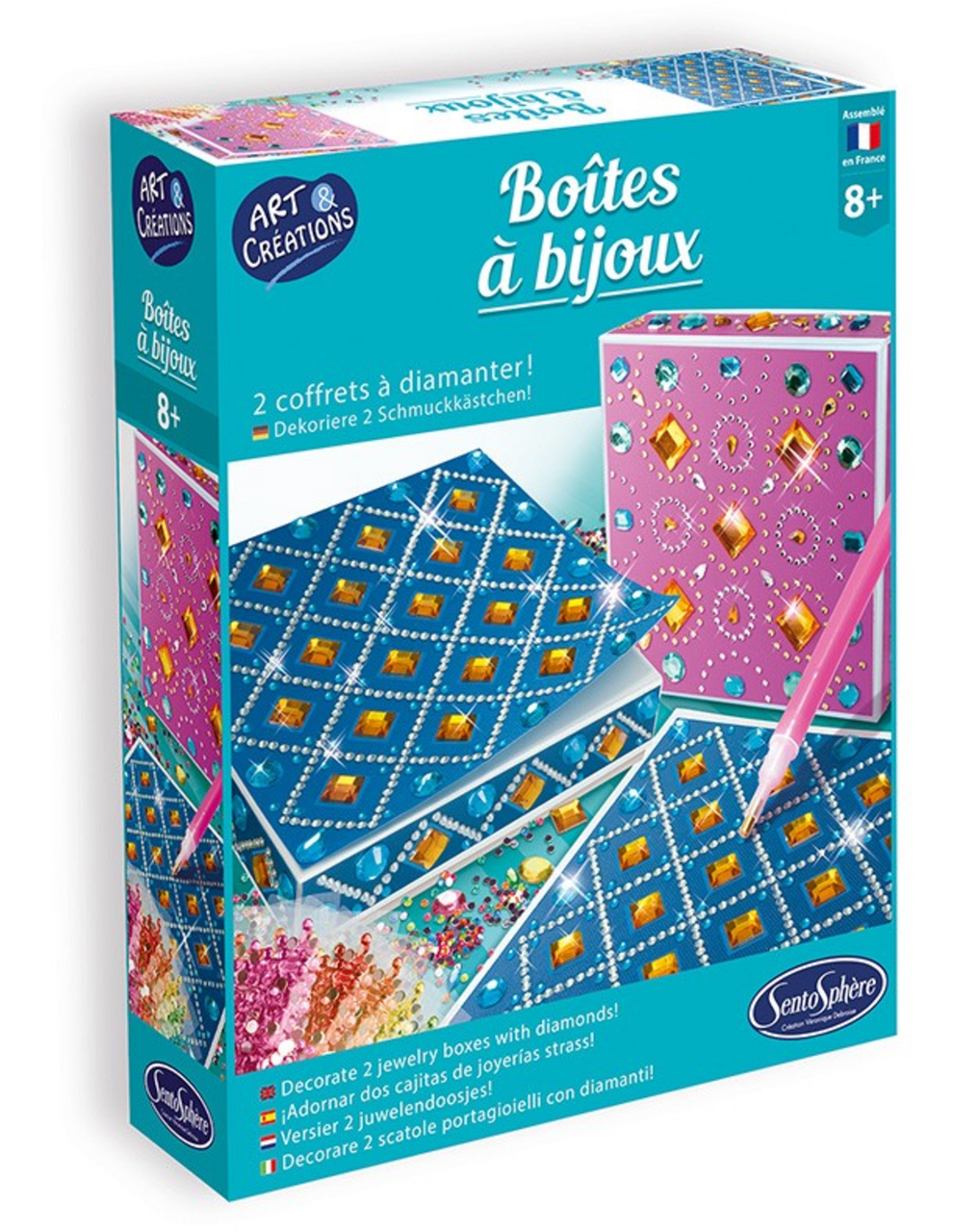 Art &amp; Creations Diamond Canvas Juwelendoos 8+ | Speel je Wijs