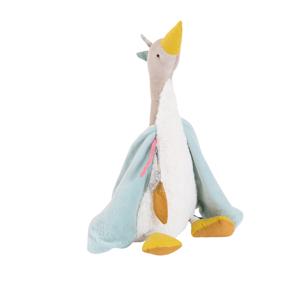 Moulin Roty Knuffel &#039;Le Voyage d&#039;Olga&#039; - Grote Gans Olga  | Speel je Wijs