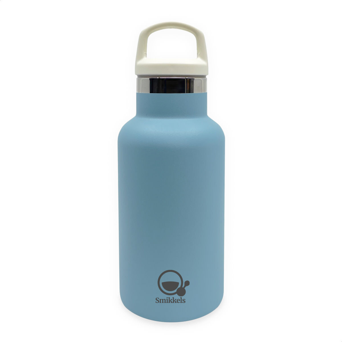 Smikkels RVS Thermos Drinkfles 350ml - Blauw | Speel je Wijs