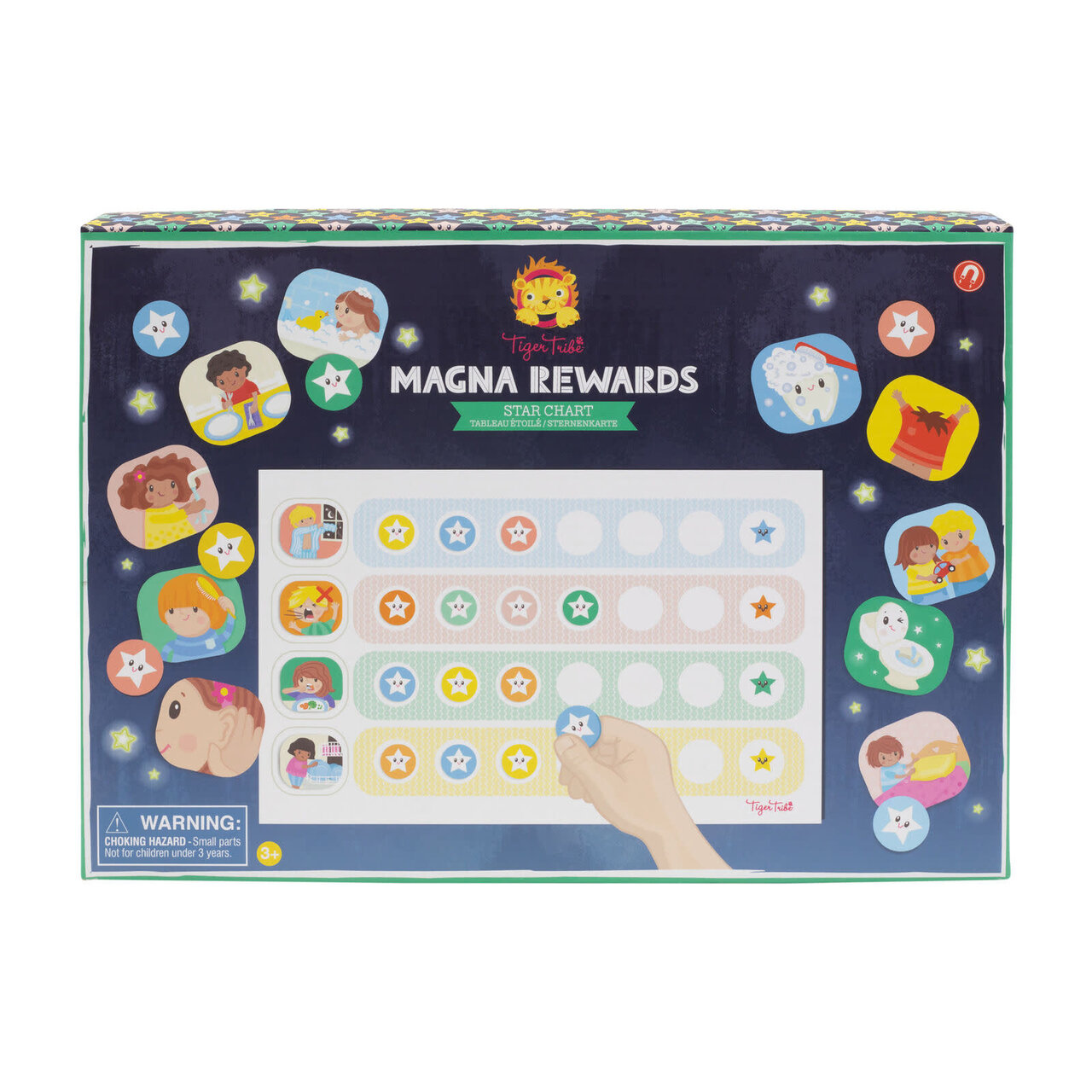 Tiger Tribe-Magna Rewards / Belonings kaart