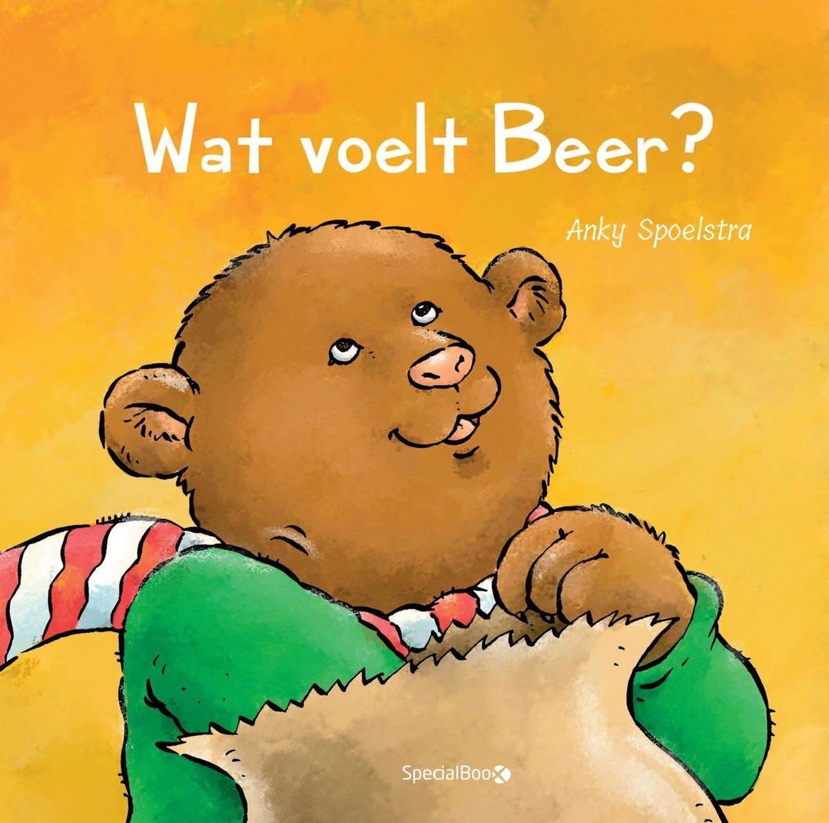 Specialboox Kartonboek - Wat voelt Beer? 0+ | Speel je Wijs
