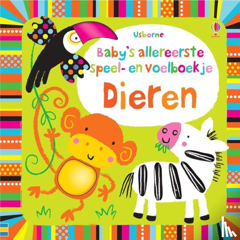 Baby&#039;s eerste speel - en voelboek: Dieren +6mnd