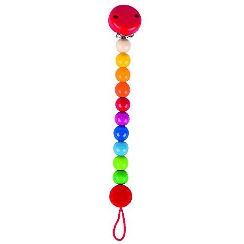Heimess houten Speenkoord Regenboogkralen
