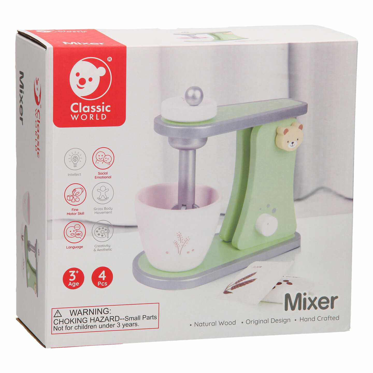 Classic World Houten Mixer Groen | Speel je Wijs