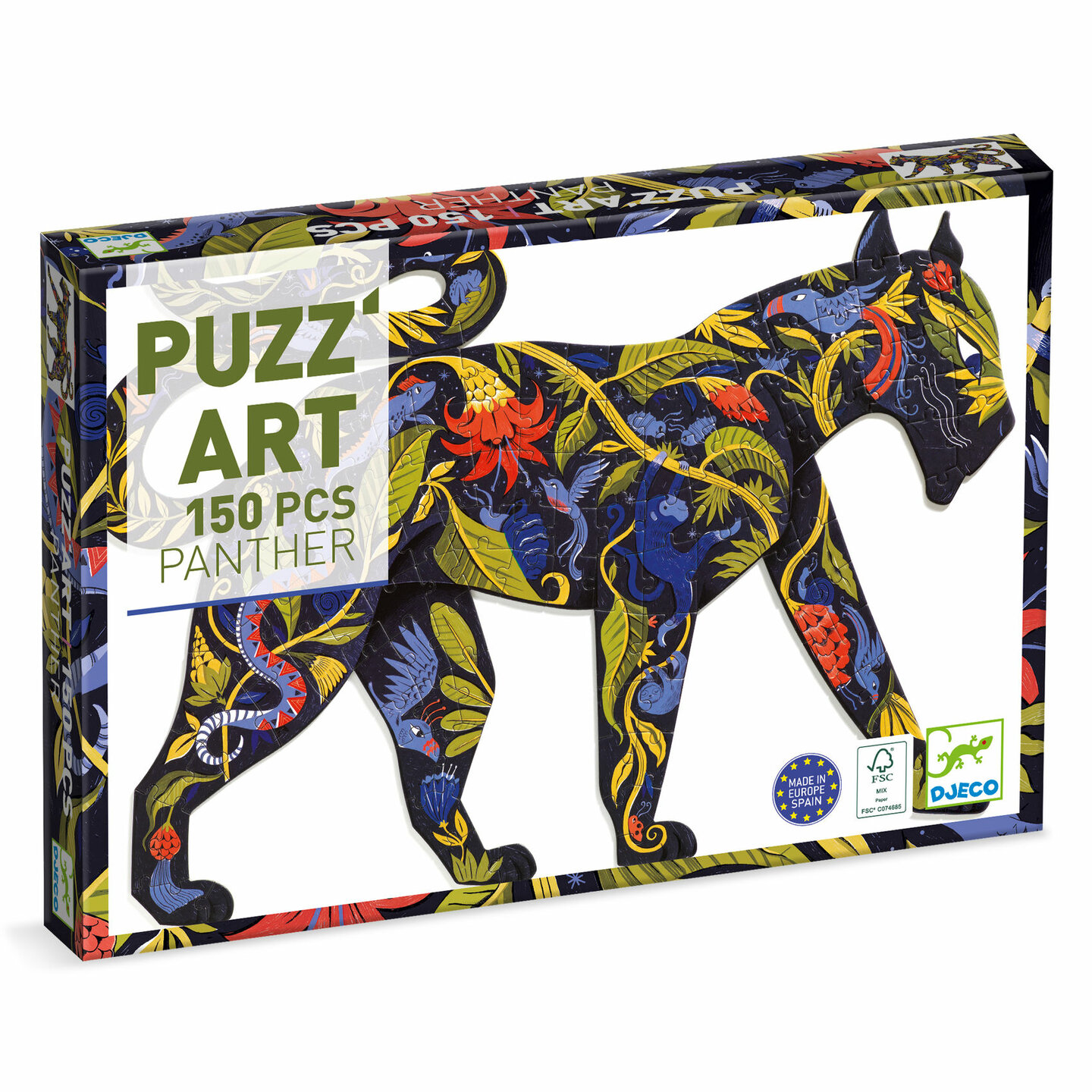 Djeco Puzz'Art - Zwarte Panter 6+ | Speel je Wijs