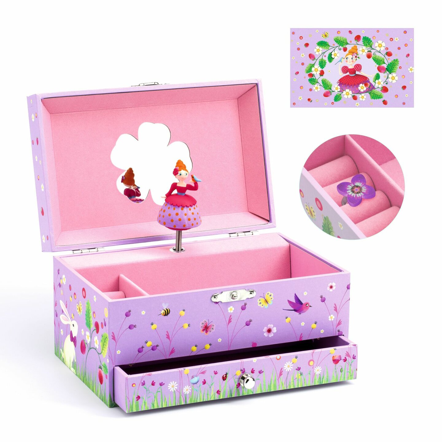Djeco | Sieraden~Muziekdoos | Prinses Melody | Speel je Wijs