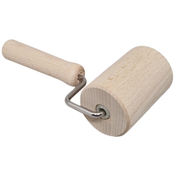 Deegroller beukenhout met handvat | Speel je Wijs